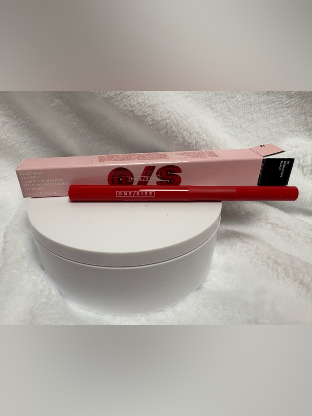 Patrick Starrr ONE/Size Liquid Eyeliner 24H Point Made Bodacious Black New NIB